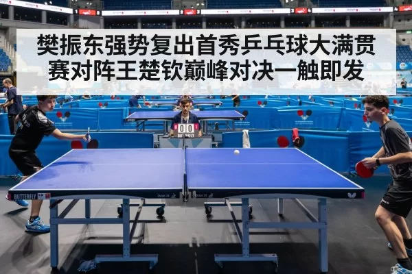 table tennis match action
